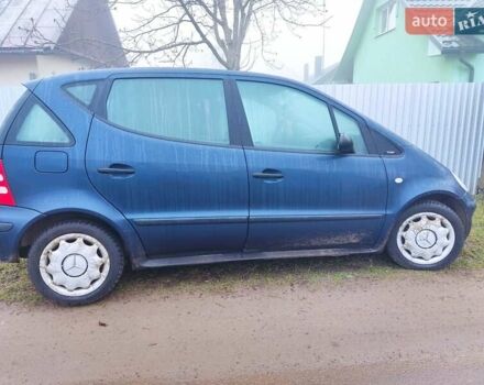 Синій Мерседес А клас, об'ємом двигуна 1.6 л та пробігом 200 тис. км за 4500 $, фото 1 на Automoto.ua