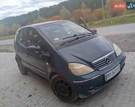 Синій Мерседес А клас, об'ємом двигуна 1.4 л та пробігом 239 тис. км за 2500 $, фото 2 на Automoto.ua