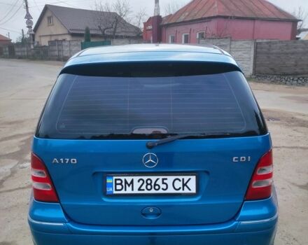 Синий Мерседес А класс, объемом двигателя 1.7 л и пробегом 181 тыс. км за 2600 $, фото 3 на Automoto.ua