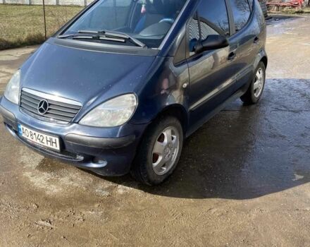 Синий Мерседес А класс, объемом двигателя 1.7 л и пробегом 250 тыс. км за 3150 $, фото 2 на Automoto.ua