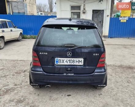 Синий Мерседес А класс, объемом двигателя 1.7 л и пробегом 280 тыс. км за 3100 $, фото 6 на Automoto.ua