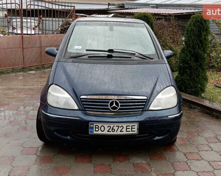 Синий Мерседес А класс, объемом двигателя 1.4 л и пробегом 235 тыс. км за 2950 $, фото 5 на Automoto.ua