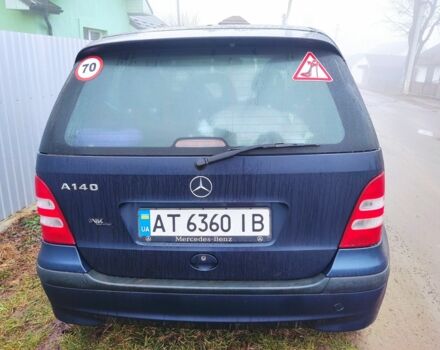 Синій Мерседес А клас, об'ємом двигуна 1.6 л та пробігом 200 тис. км за 4500 $, фото 1 на Automoto.ua