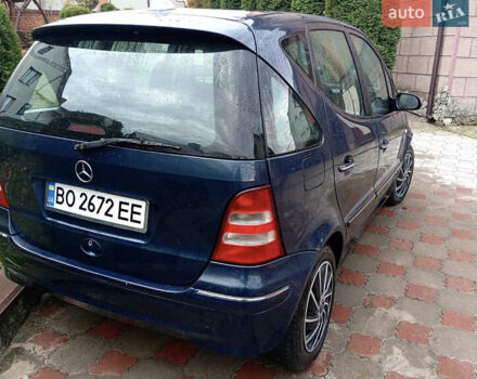 Синий Мерседес А класс, объемом двигателя 1.4 л и пробегом 235 тыс. км за 2950 $, фото 8 на Automoto.ua