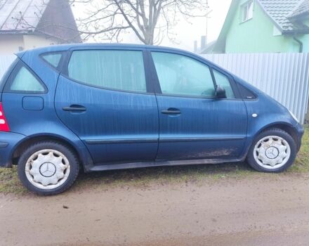 Синій Мерседес А клас, об'ємом двигуна 1.6 л та пробігом 200 тис. км за 4500 $, фото 2 на Automoto.ua