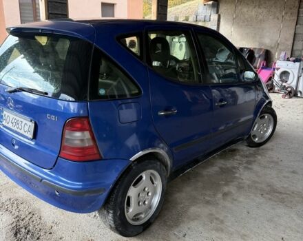 Синий Мерседес А класс, объемом двигателя 1.7 л и пробегом 280 тыс. км за 2800 $, фото 5 на Automoto.ua