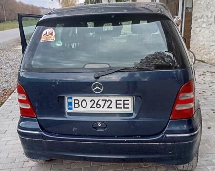 Синій Мерседес А клас, об'ємом двигуна 1.4 л та пробігом 239 тис. км за 2500 $, фото 1 на Automoto.ua