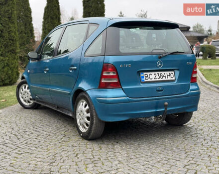 Синий Мерседес А класс, объемом двигателя 1.7 л и пробегом 355 тыс. км за 2999 $, фото 3 на Automoto.ua