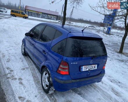 Синий Мерседес А класс, объемом двигателя 1.69 л и пробегом 250 тыс. км за 2650 $, фото 10 на Automoto.ua