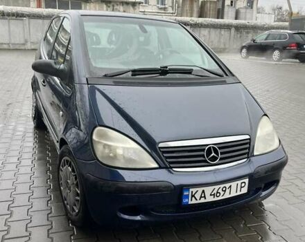 Синий Мерседес А класс, объемом двигателя 1.7 л и пробегом 300 тыс. км за 3600 $, фото 15 на Automoto.ua