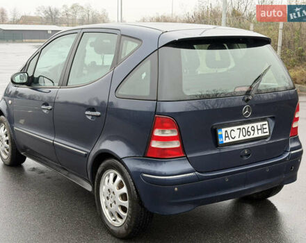 Синий Мерседес А класс, объемом двигателя 1.6 л и пробегом 173 тыс. км за 2500 $, фото 5 на Automoto.ua