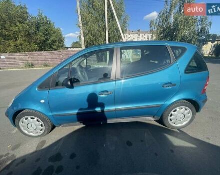 Синий Мерседес А класс, объемом двигателя 1.6 л и пробегом 246 тыс. км за 4300 $, фото 10 на Automoto.ua