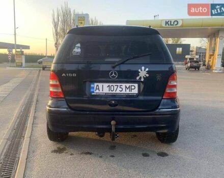 Синій Мерседес А клас, об'ємом двигуна 1.6 л та пробігом 251 тис. км за 3800 $, фото 4 на Automoto.ua