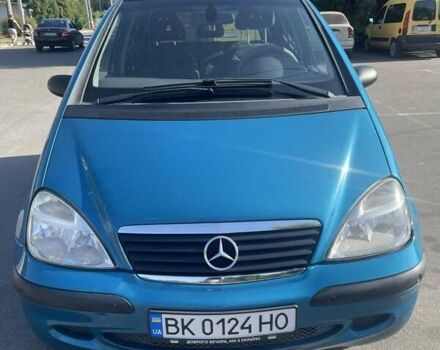 Синий Мерседес А класс, объемом двигателя 1.6 л и пробегом 246 тыс. км за 4300 $, фото 8 на Automoto.ua