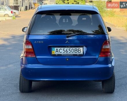 Синій Мерседес А клас, об'ємом двигуна 1.6 л та пробігом 228 тис. км за 1750 $, фото 8 на Automoto.ua