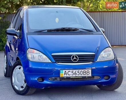 Синій Мерседес А клас, об'ємом двигуна 1.6 л та пробігом 228 тис. км за 1750 $, фото 15 на Automoto.ua