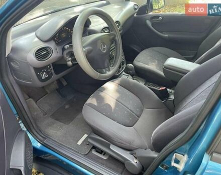 Синий Мерседес А класс, объемом двигателя 1.6 л и пробегом 246 тыс. км за 4300 $, фото 7 на Automoto.ua