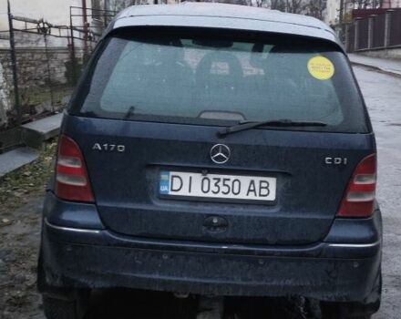 Синий Мерседес А класс, объемом двигателя 1.7 л и пробегом 311 тыс. км за 3800 $, фото 5 на Automoto.ua