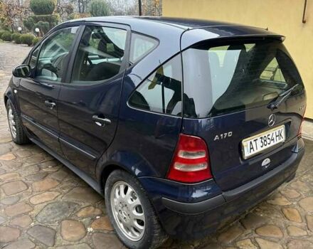 Синий Мерседес А класс, объемом двигателя 1.69 л и пробегом 373 тыс. км за 3650 $, фото 14 на Automoto.ua