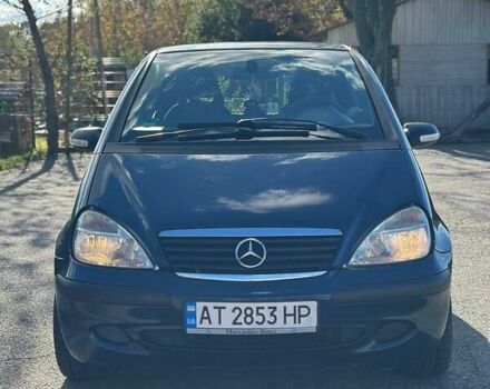 Синий Мерседес А класс, объемом двигателя 1.4 л и пробегом 156 тыс. км за 3600 $, фото 2 на Automoto.ua