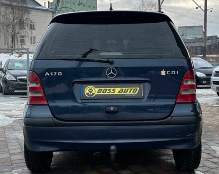 Синий Мерседес А класс, объемом двигателя 1.7 л и пробегом 356 тыс. км за 3900 $, фото 5 на Automoto.ua