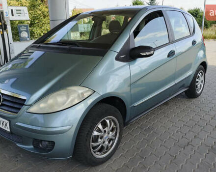 Синий Мерседес А класс, объемом двигателя 1.5 л и пробегом 120 тыс. км за 5500 $, фото 1 на Automoto.ua