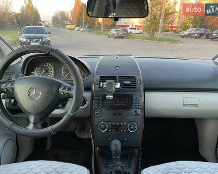 Синий Мерседес А класс, объемом двигателя 2.03 л и пробегом 200 тыс. км за 4000 $, фото 6 на Automoto.ua