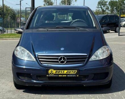 Синій Мерседес А клас, об'ємом двигуна 2 л та пробігом 174 тис. км за 6600 $, фото 1 на Automoto.ua