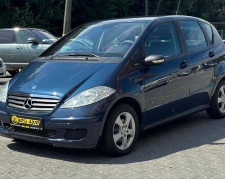 Синій Мерседес А клас, об'ємом двигуна 2 л та пробігом 174 тис. км за 6600 $, фото 2 на Automoto.ua