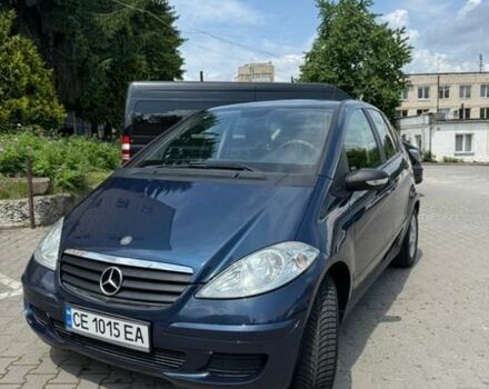 Синий Мерседес А класс, объемом двигателя 2 л и пробегом 174 тыс. км за 6700 $, фото 1 на Automoto.ua