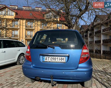 Синій Мерседес А клас, об'ємом двигуна 2 л та пробігом 200 тис. км за 5000 $, фото 1 на Automoto.ua