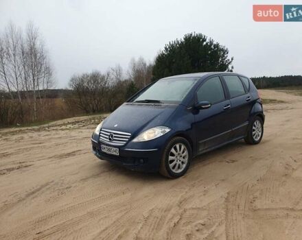 Синий Мерседес А класс, объемом двигателя 1.5 л и пробегом 310 тыс. км за 4200 $, фото 2 на Automoto.ua