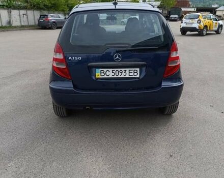 Мерседес А класс 2006 в Львове на Automoto.ua Синий Мерседес А класс, объемом двигателя 1.5 л и пробегом 197 тыс. км за 4200 $, фото 4 на Automoto.ua