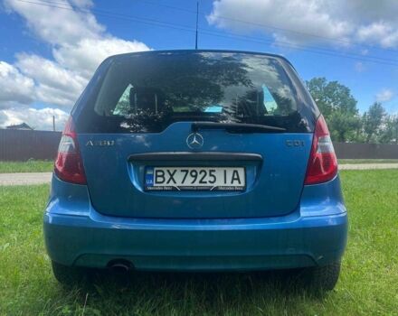 Синий Мерседес А класс, объемом двигателя 2 л и пробегом 290 тыс. км за 4999 $, фото 3 на Automoto.ua