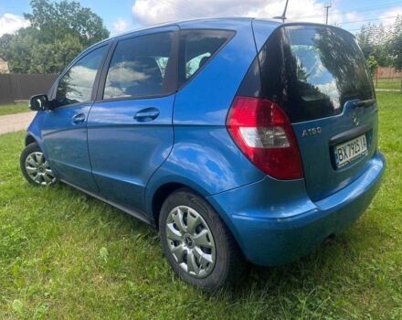 Синий Мерседес А класс, объемом двигателя 2 л и пробегом 290 тыс. км за 4999 $, фото 4 на Automoto.ua