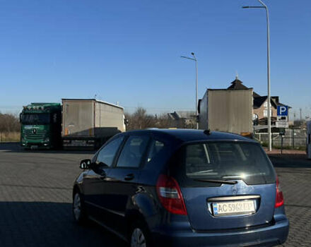 Синий Мерседес А класс, объемом двигателя 2 л и пробегом 260 тыс. км за 6500 $, фото 5 на Automoto.ua