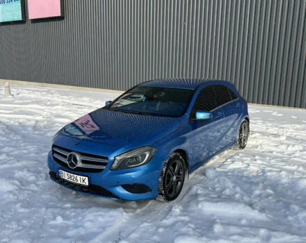 Синий Мерседес А класс, объемом двигателя 1.8 л и пробегом 130 тыс. км за 11550 $, фото 2 на Automoto.ua