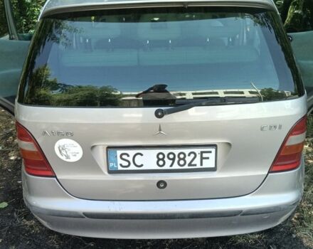 Синий Мерседес А класс, объемом двигателя 2 л и пробегом 300 тыс. км за 1600 $, фото 3 на Automoto.ua