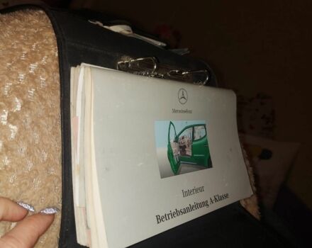 Синий Мерседес А класс, объемом двигателя 2 л и пробегом 300 тыс. км за 1600 $, фото 17 на Automoto.ua