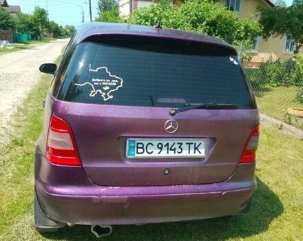 Синий Мерседес А класс, объемом двигателя 1.6 л и пробегом 253 тыс. км за 2900 $, фото 1 на Automoto.ua