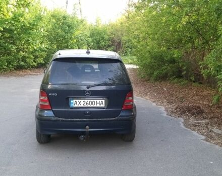 Синий Мерседес А класс, объемом двигателя 1.7 л и пробегом 270 тыс. км за 3800 $, фото 3 на Automoto.ua