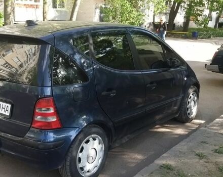 Синий Мерседес А класс, объемом двигателя 1.7 л и пробегом 270 тыс. км за 3800 $, фото 7 на Automoto.ua