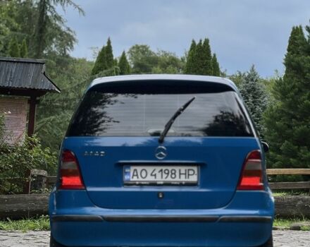 Синій Мерседес А клас, об'ємом двигуна 1.4 л та пробігом 138 тис. км за 3300 $, фото 1 на Automoto.ua