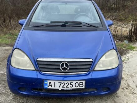 Синій Мерседес А клас, об'ємом двигуна 1.6 л та пробігом 155 тис. км за 2700 $, фото 1 на Automoto.ua