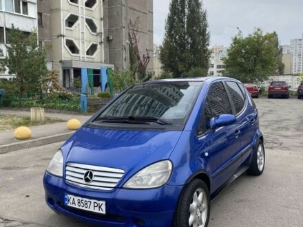 Синій Мерседес А клас, об'ємом двигуна 1.6 л та пробігом 276 тис. км за 3200 $, фото 1 на Automoto.ua