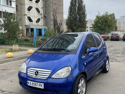 Синій Мерседес А клас, об'ємом двигуна 1.6 л та пробігом 310 тис. км за 3950 $, фото 1 на Automoto.ua