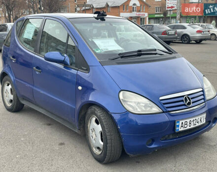 Синій Мерседес А клас, об'ємом двигуна 1.4 л та пробігом 200 тис. км за 2500 $, фото 1 на Automoto.ua