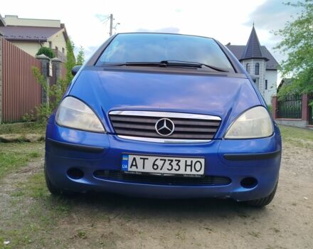 Синій Мерседес А клас, об'ємом двигуна 1.4 л та пробігом 291 тис. км за 3100 $, фото 1 на Automoto.ua