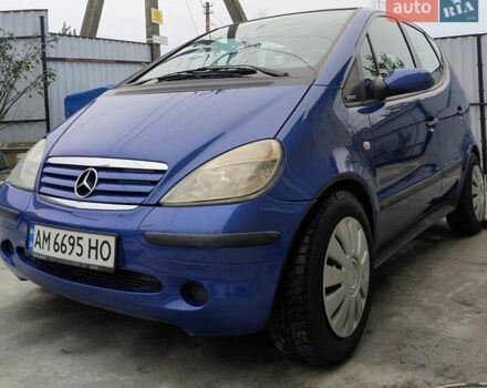 Синій Мерседес А клас, об'ємом двигуна 1.9 л та пробігом 221 тис. км за 3250 $, фото 1 на Automoto.ua