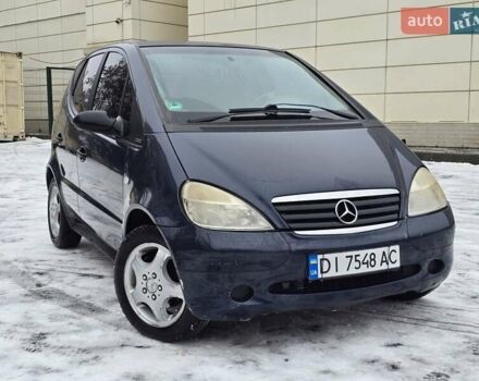 Синий Мерседес А класс, объемом двигателя 1.4 л и пробегом 260 тыс. км за 2500 $, фото 1 на Automoto.ua